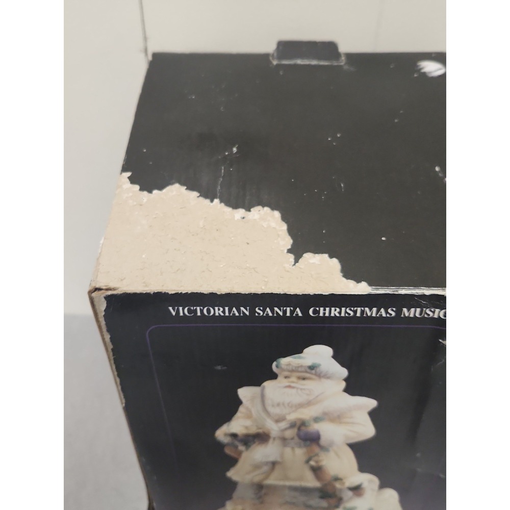 Victorian Porcelain Santa Music Box 1994 Works - Picture 11 of 16